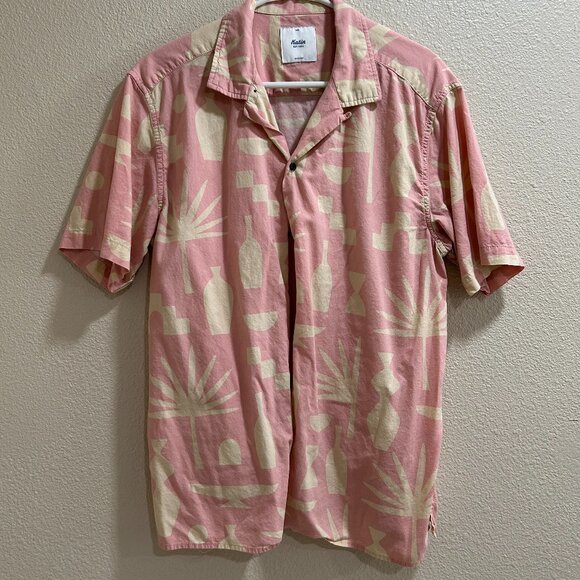 Men's Short Sleeve Button Up - Picture 1 of 4